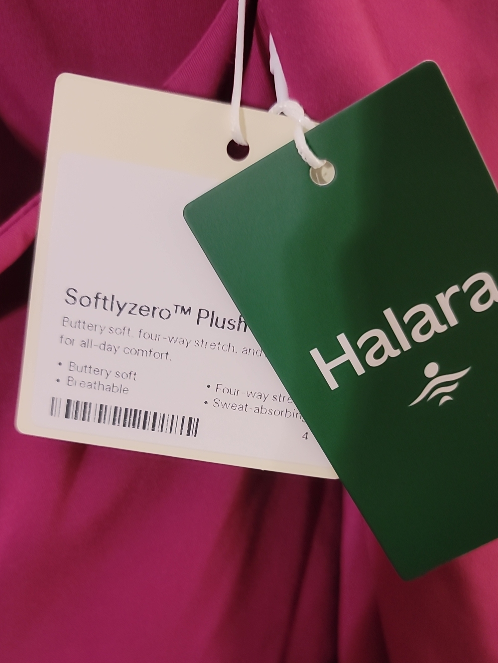 HALARA Plum Scoop Neck Activewear Dress - Picture 11 of 12